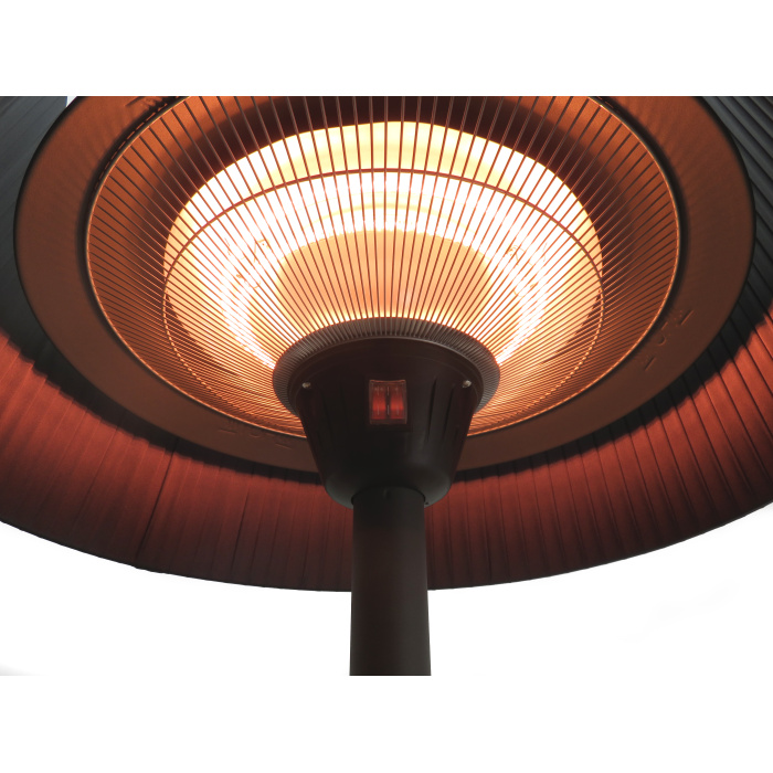 Calefacción eléctrica para exterior BRITEC SIRMIONE NEGRO CON PEDESTAL-5403000042B_03