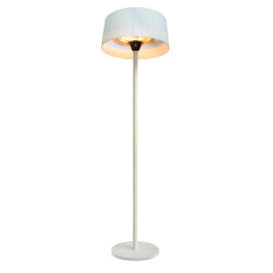 Calefacción eléctrica para exterior BRITEC SIRMIONE BLANCO CON PEDESTAL-5403000043B_01