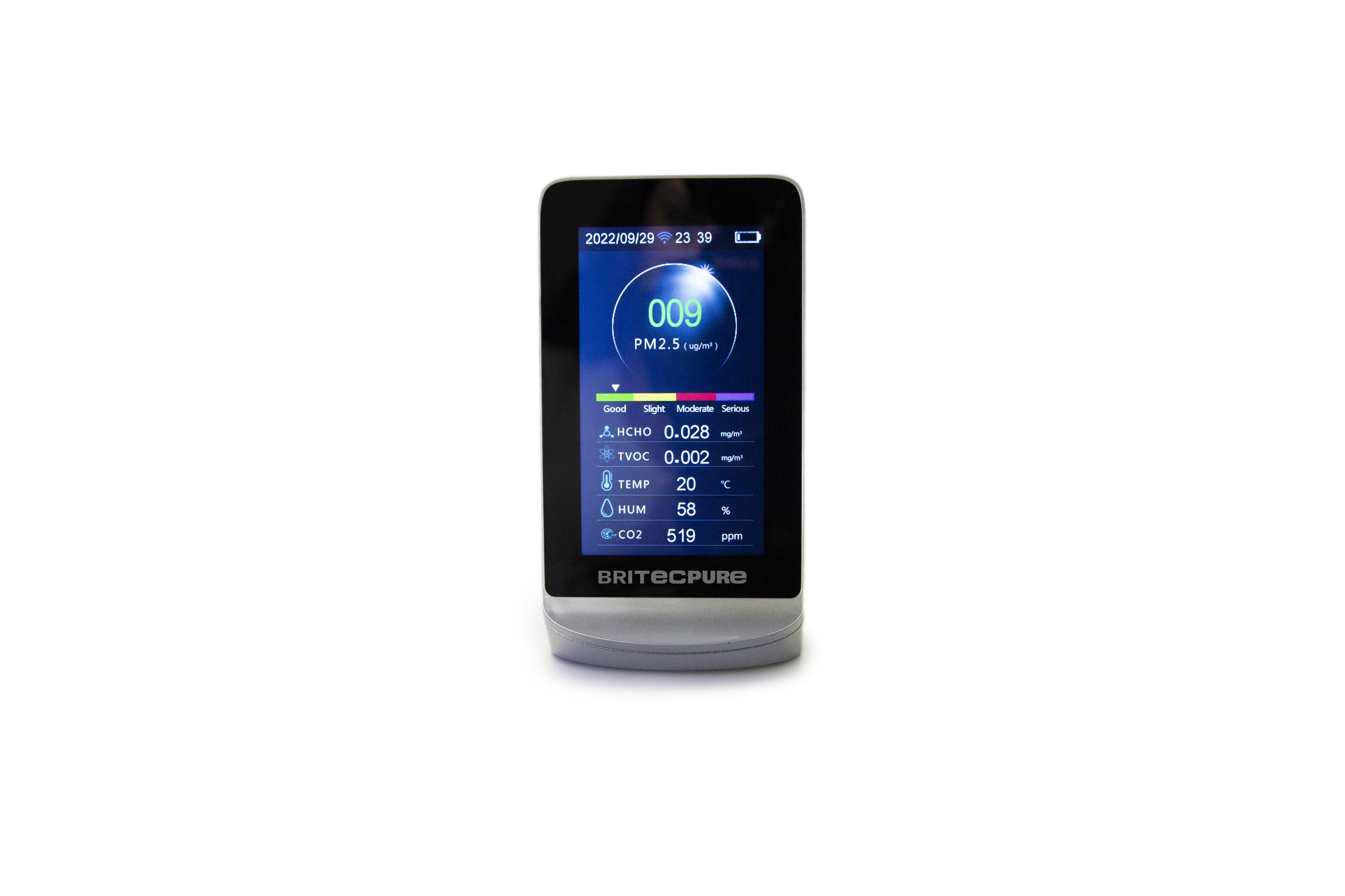 Medidor de CO2 BRITEC BRITECPURE BTC72B-WIFI-42000TC72BB_01