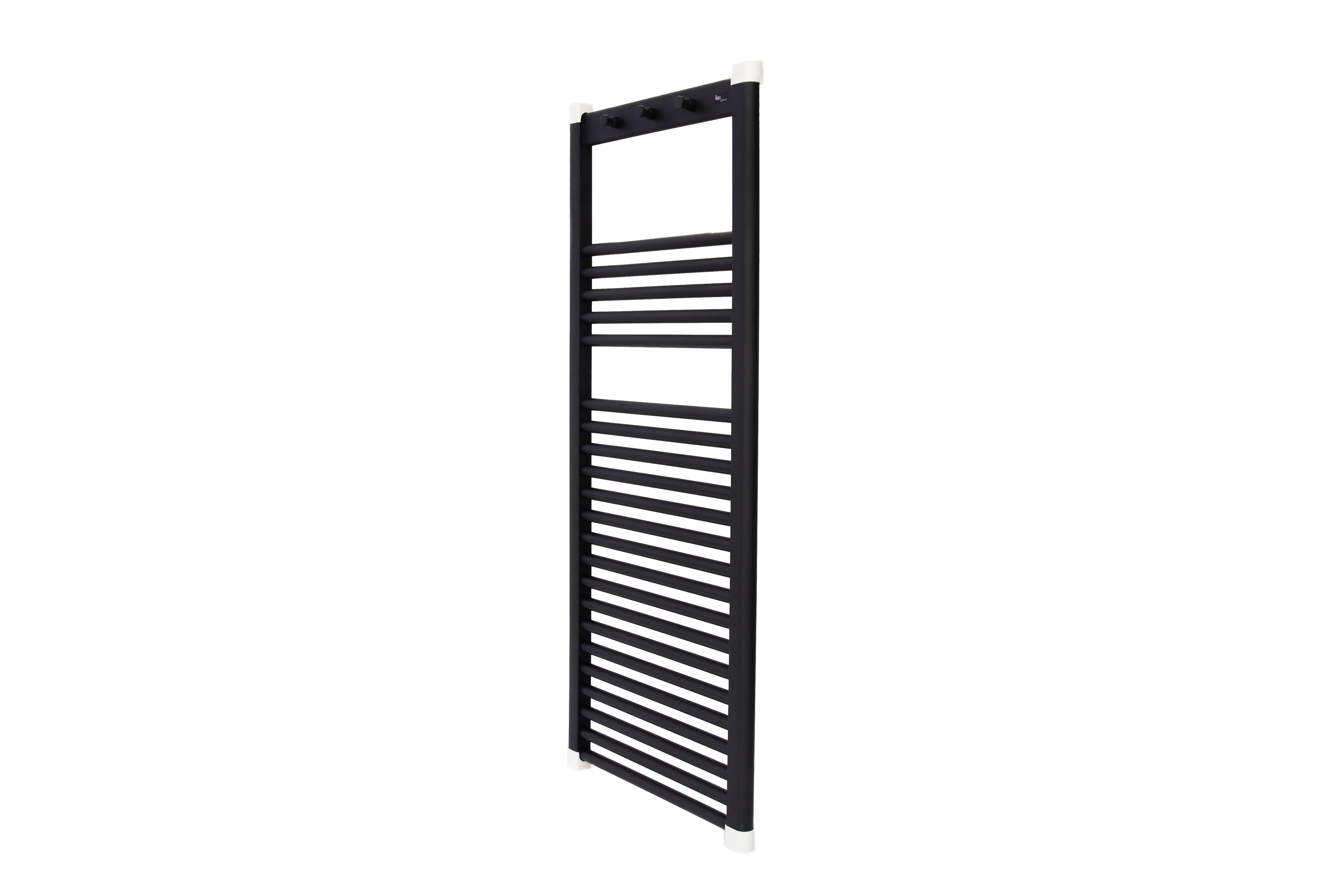 Radiador toallero BRITEC LOIRA 1120/500 NEGRO-08ELO1120NE10B_02