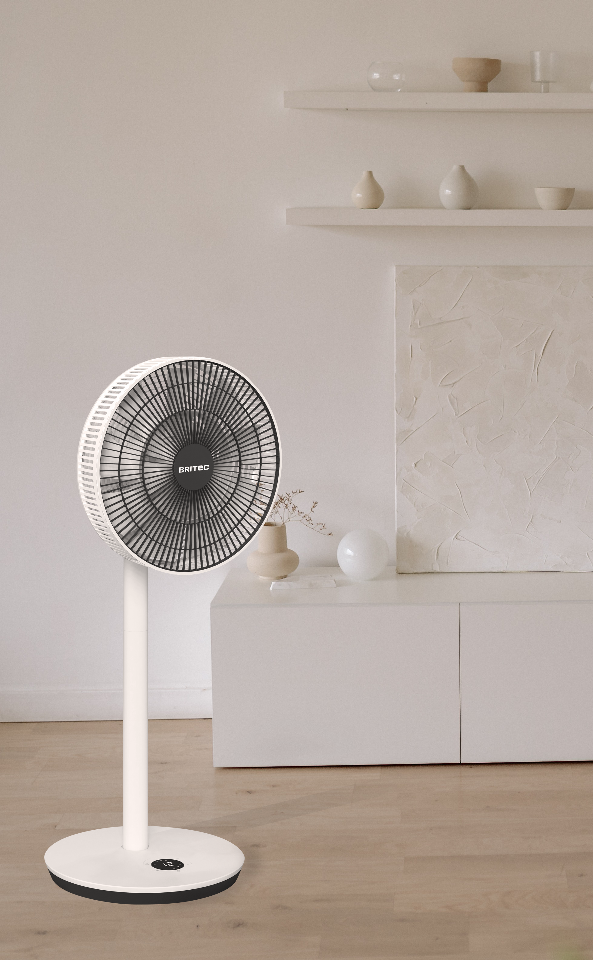 Ventilador convertible doméstico de pie / mesa BRITEC AIR STAND 9 WiFi-20200001B_04